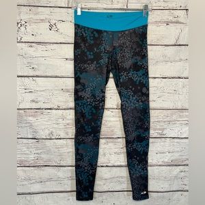 CHAMPION Leggings Duo Dry Black, Gray, Teal Print-XS